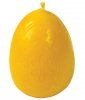 Silicone mould - carved egg - height 6.5 cm